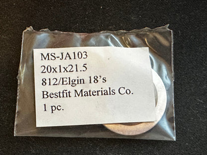 BESTFIT Mainspring JA103 for 18s Elgin Pocket Watches No. 812 - Alloy