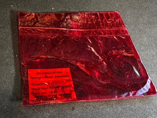 Bulova Factory Mainspring for caliber 10AK & 10BM made for military - Steel