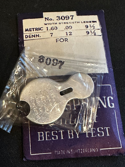 Marco Mainspring No. 3097 for ETA 2325, 2330, 2334 - Steel