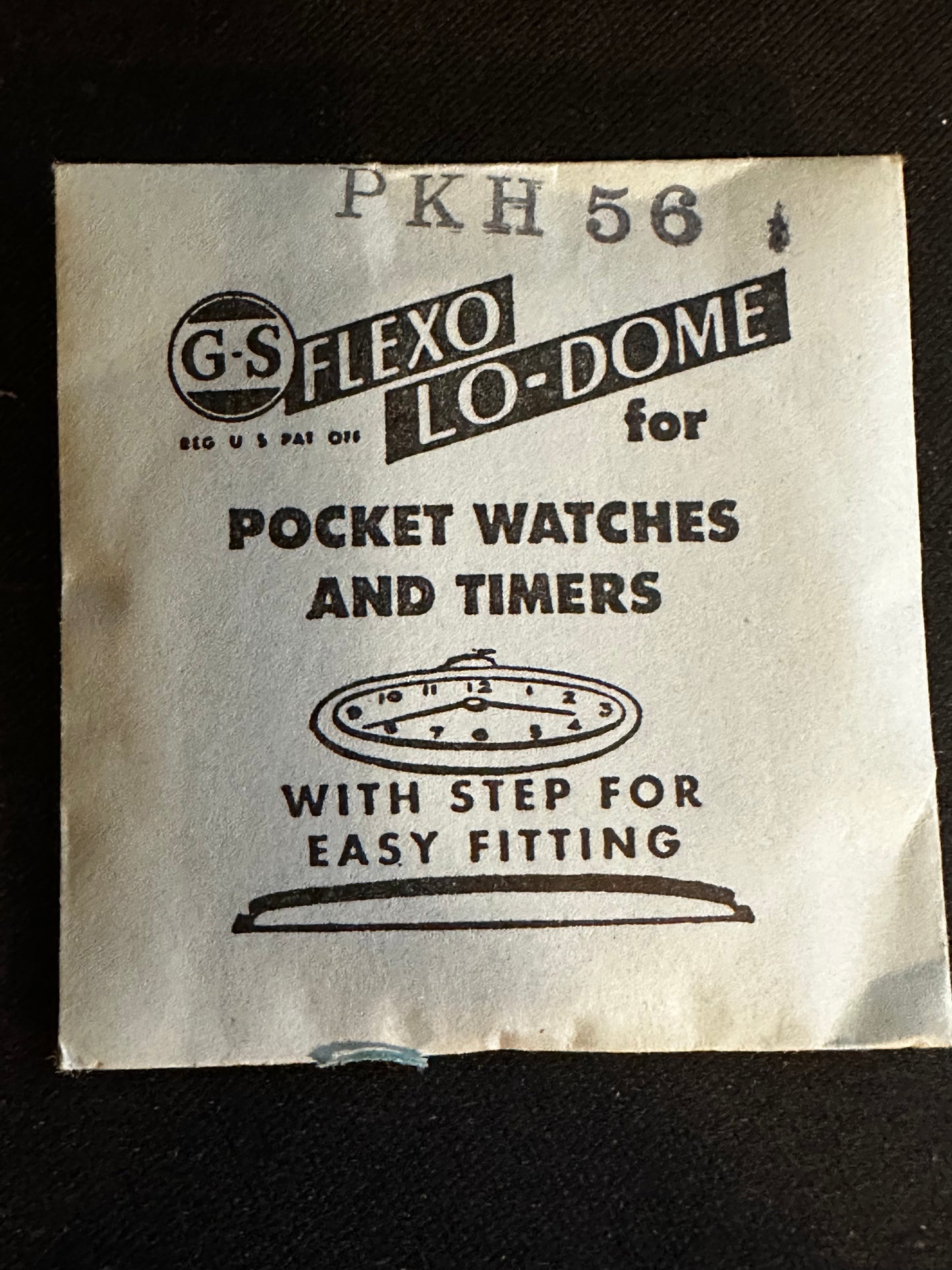 GS PKH56 Pocket Watch Crystal 48.2mm - New