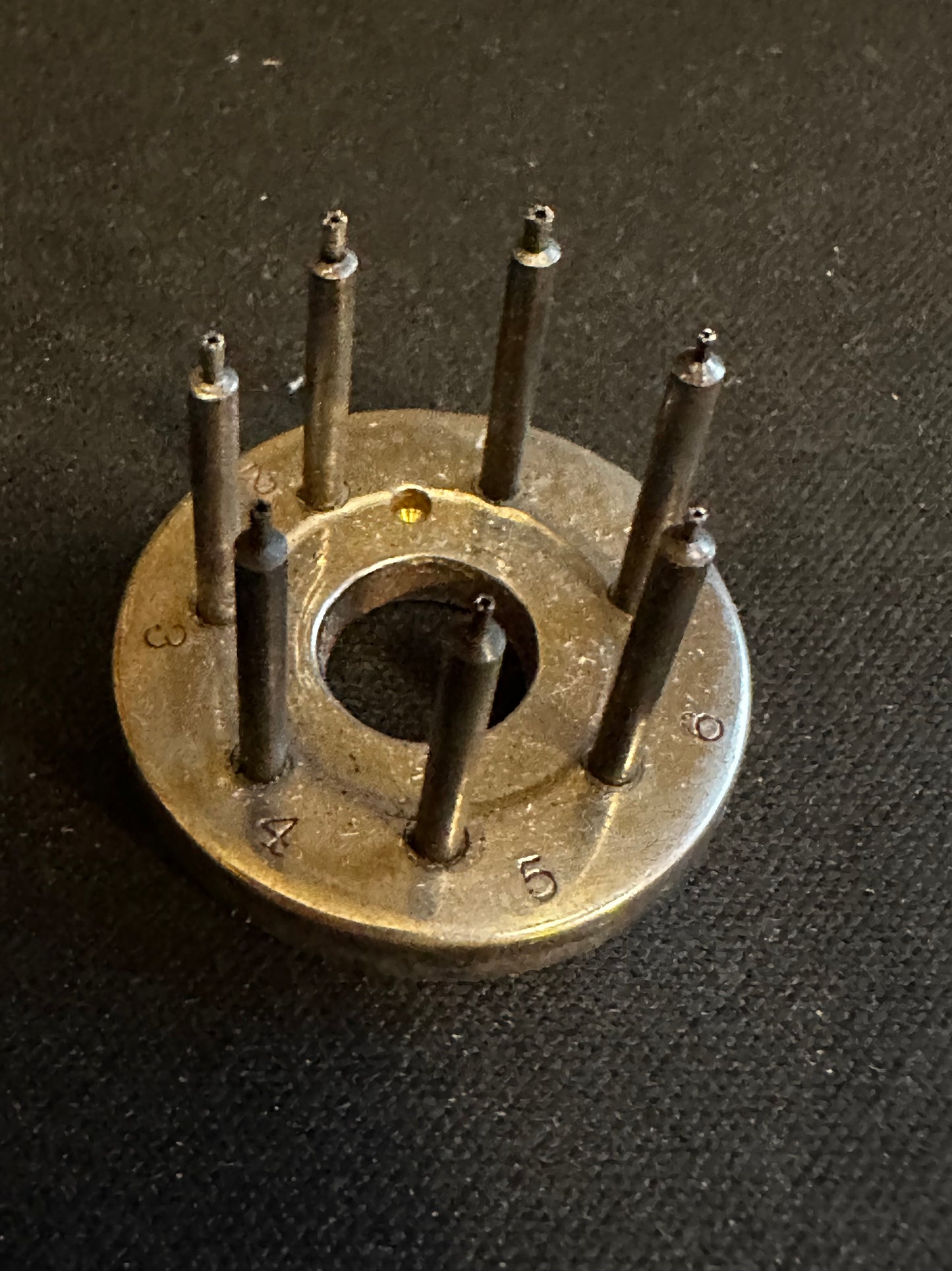 7-prong Balance Screw Undercutters No. 518 - Watchmakers Tool in box