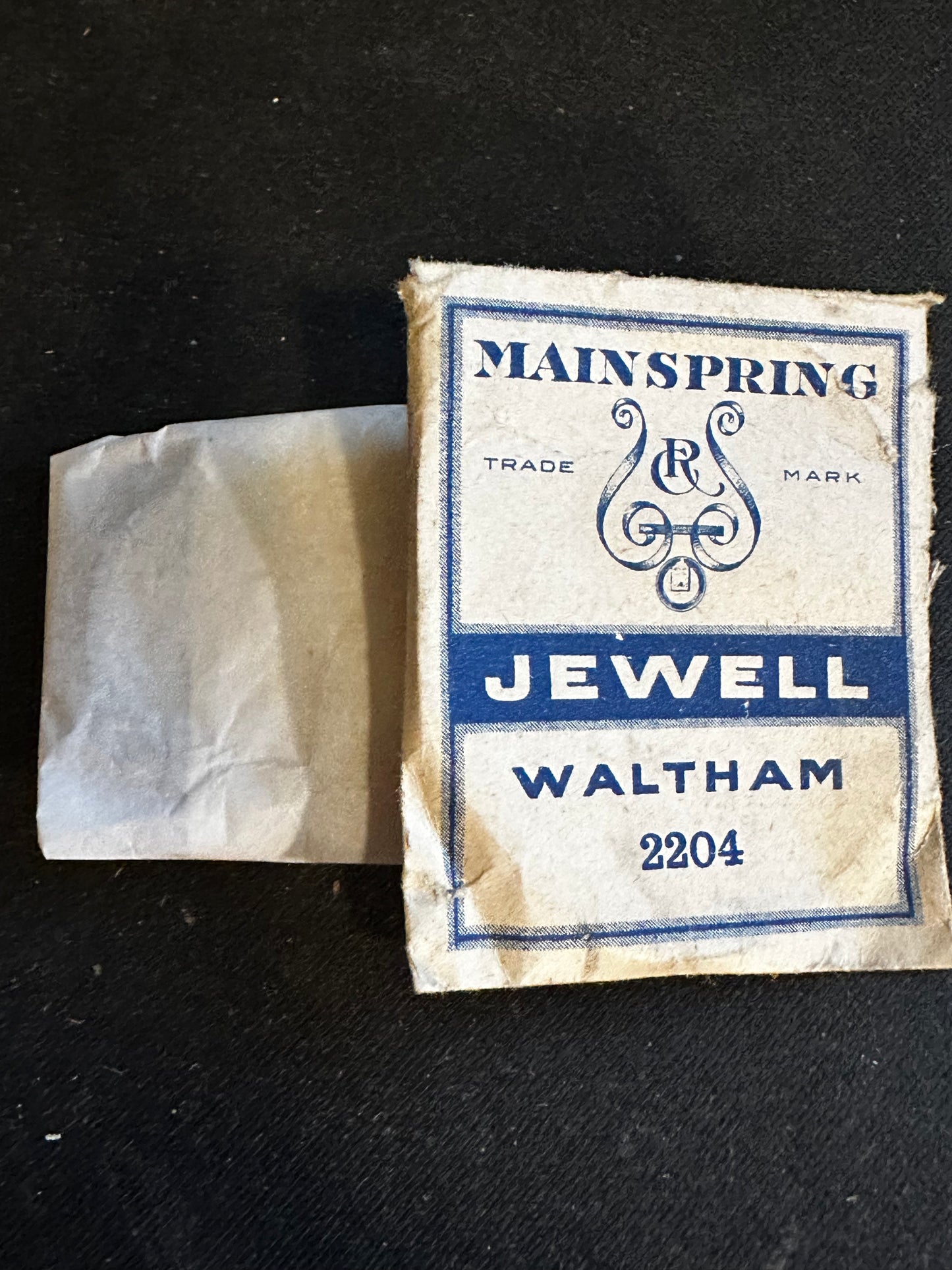 Jewell Mainspring for Waltham 18s Keywind No. 2204 - Steel