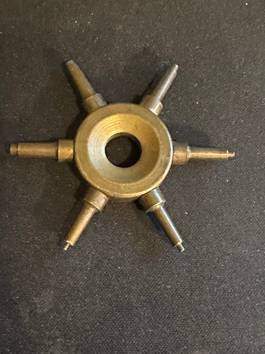6 Position Brass Jewel Pusher for the Watchmaker