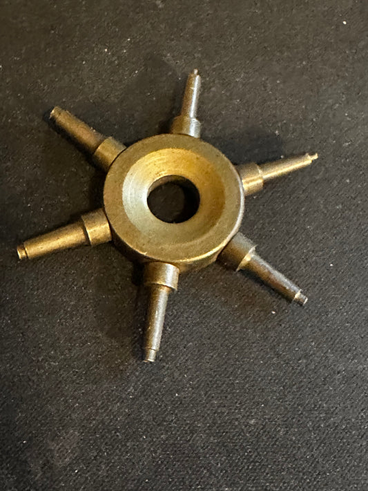 6 Position Brass Jewel Pusher for the Watchmaker