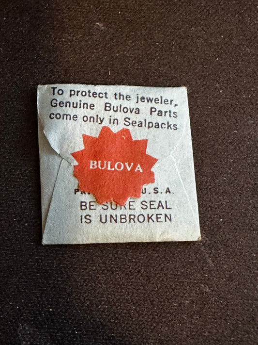 Bulova Factory set bridge / yoke for caliber 7AM movements - new in envelope