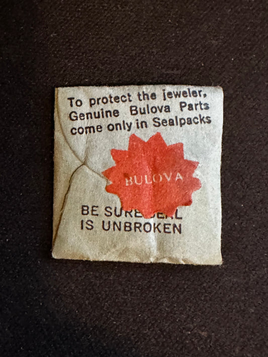 Bulova Factory set bridge / yoke for caliber 6AK movements - new in envelope