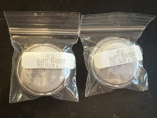Pair of Hattori Seiko Japan PC11 Quartz Watch Movements - New in package