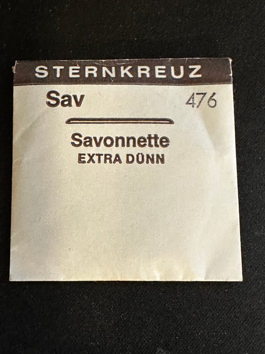 Sternkreuz 55 Savonnette 47.6mm Acrylic Hunting Case Pocket Watch Crystal - New