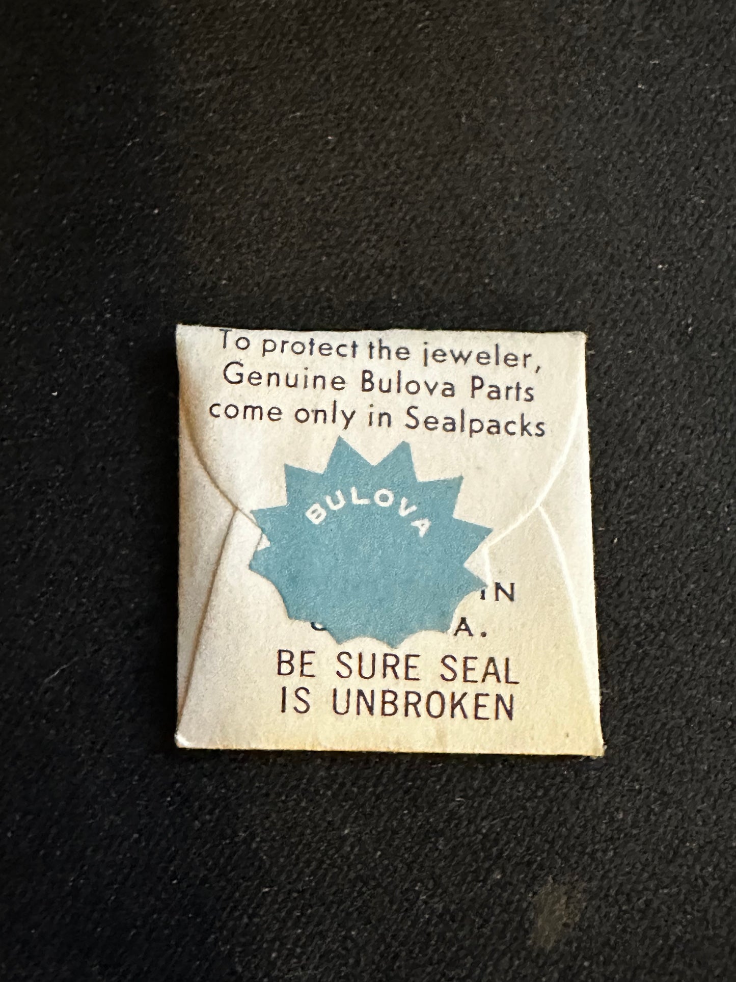 Bulova factory Balance Staff for caliber 3AH - New