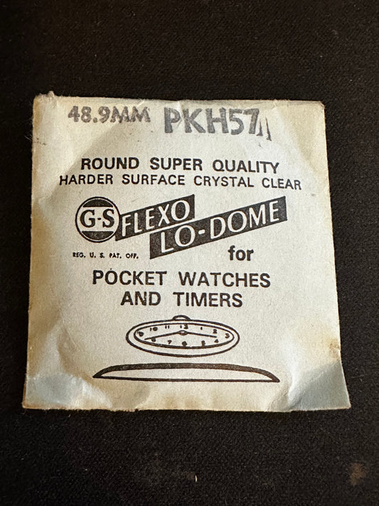 GS PKH57 Pocket Watch Crystal 48.9mm - New