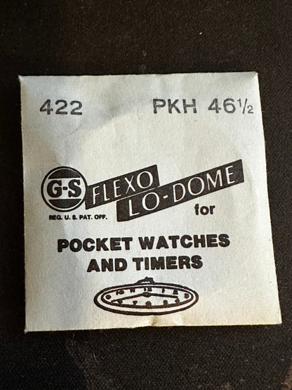GS PKH46½ Pocket Watch Crystal 42.2mm - New