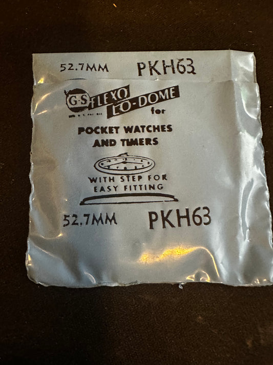 GS PKH63 Pocket Watch Crystal 52.7mm - New