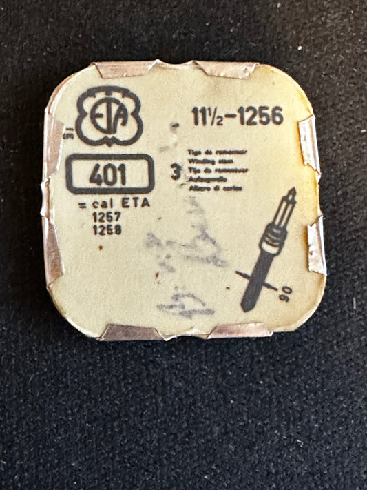 Ebauches SA - Set of 3 stems for ETA caliber 1256, 1257, 1258 - new in packaging