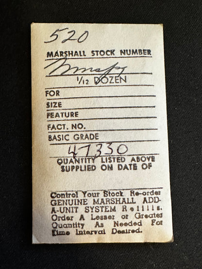 Marco Mainspring #520 for 16s Illinois Bunn & Sangamo Special Factory No. 47330 - Steel