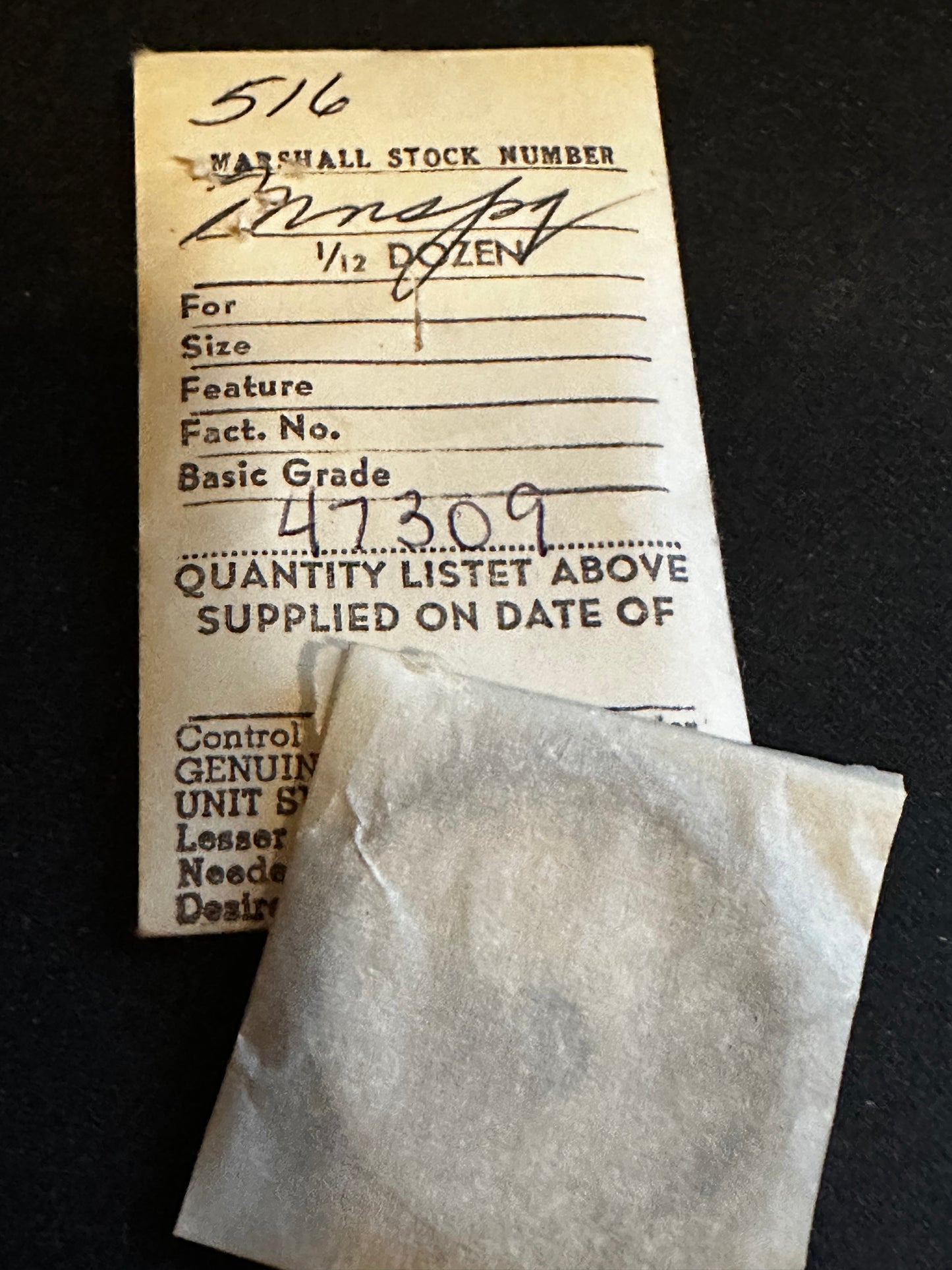 Marco Mainspring #516 for Illinois 16s 60hr Factory No. 47309 - Steel