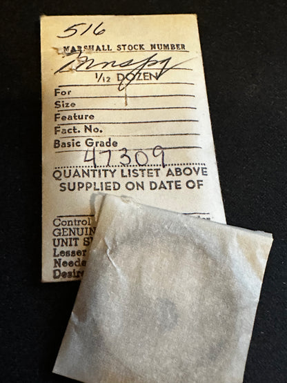 Marco Mainspring #516 for Illinois 16s 60hr Factory No. 47309 - Steel