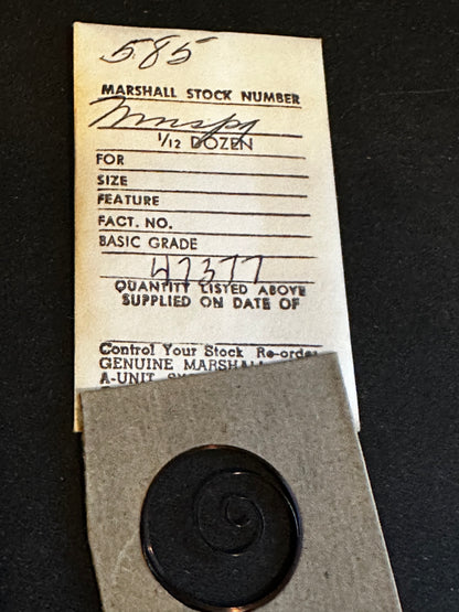 Marco Mainspring #585 for Illinois 12/0s Factory No. 47377 - Steel