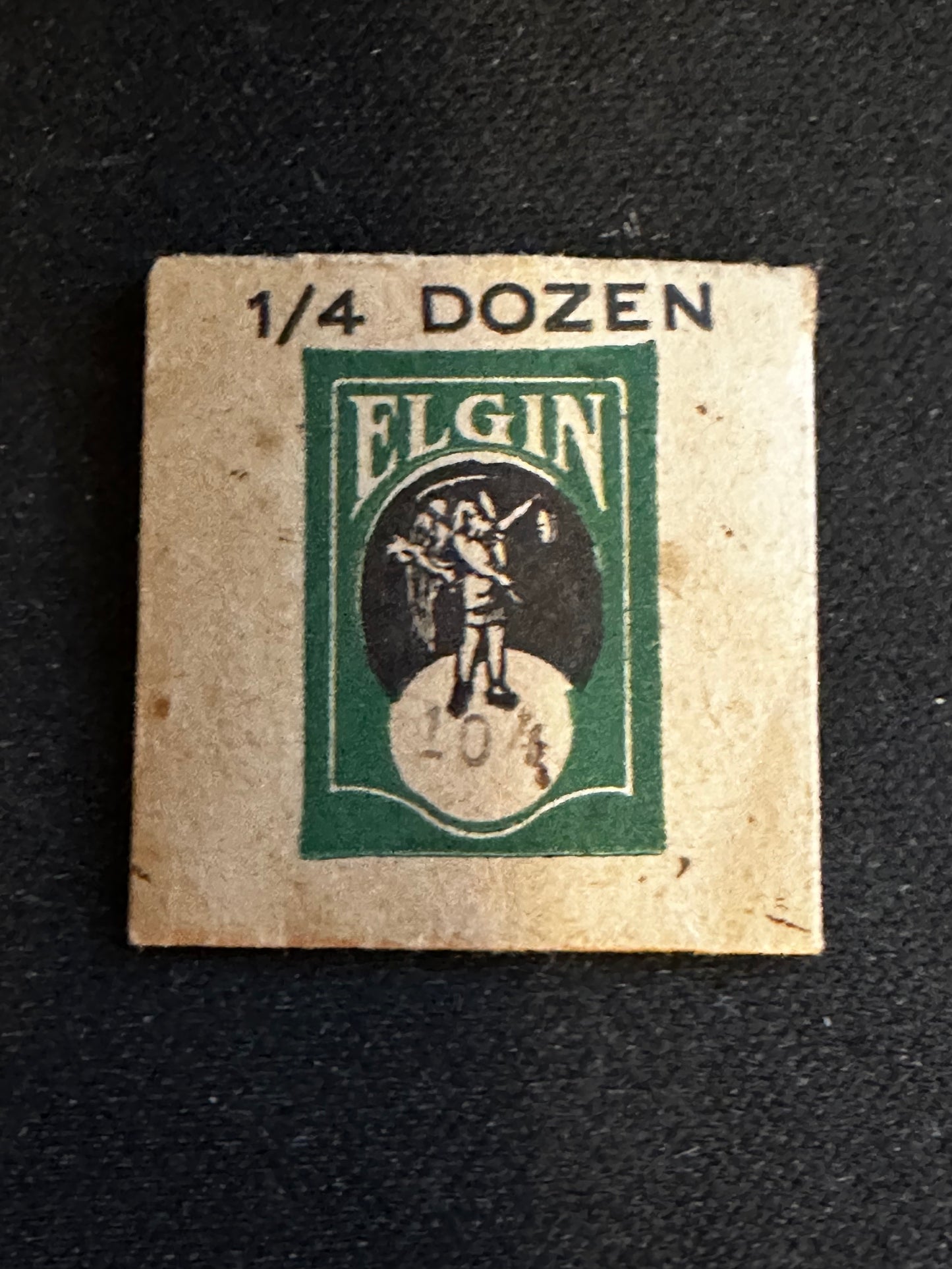 1/4 doz Elgin Factory 12s Balance Hole Jewels No. 2926 P10 - New