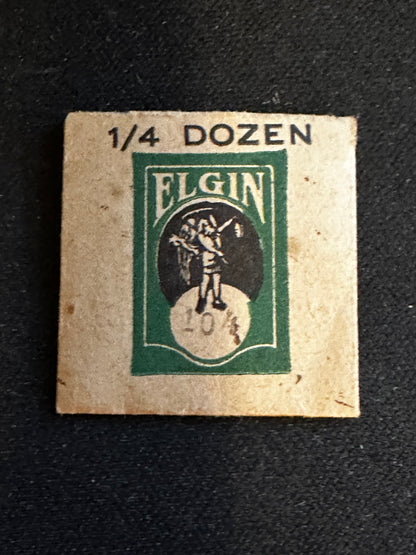 1/4 doz Elgin Factory 12s Balance Hole Jewels No. 2926 P10 - New
