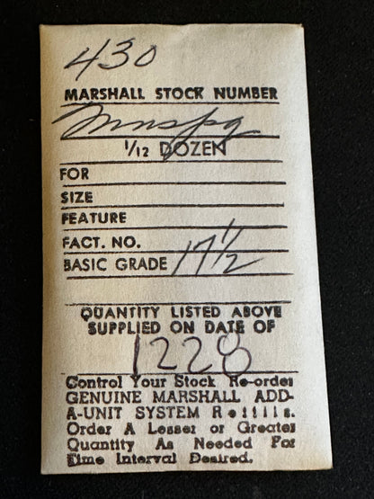 Marco Mainspring #430 for Hamilton 12s Factory No. 1228 - Steel