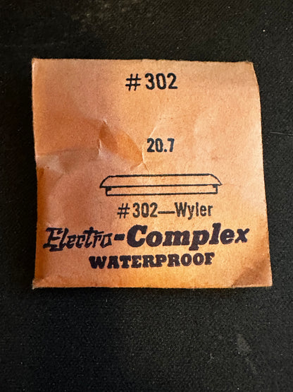 Electro-Seal #302 Watch Crystal 20.7mm for Wyler Wrist Watch - New