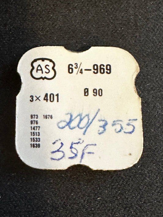 ONE Stem for AS caliber 969 6¾ ligne Movement & Variants