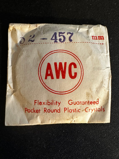 AWC 52 Pocket Watch Crystal 45.7mm - New