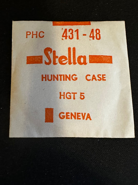 Stella PHC Hunting Case Crystal 43.1mm (size 48 - height 5) - New