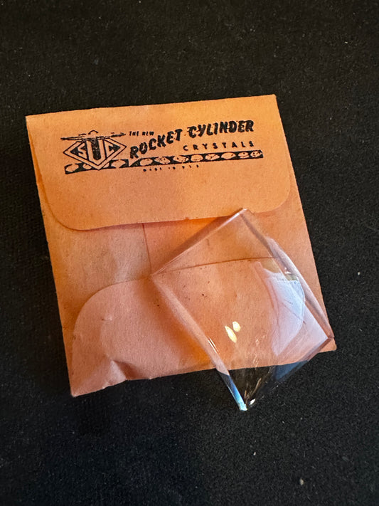 SUC Rocket Crystal RMS 190-27  for WITTNAUER 24.9 x 18.9mm - New