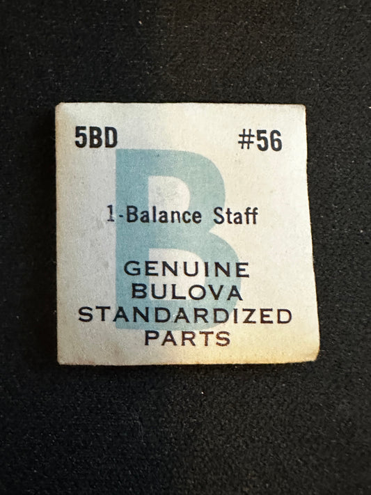 Bulova Factory Balance Staff for caliber 5BD - New