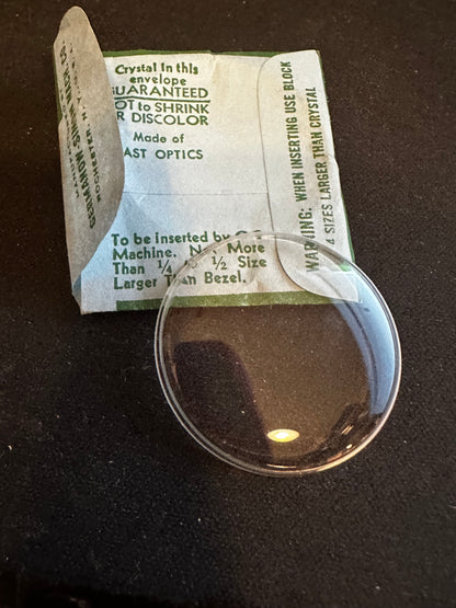 GS Flexo Round HI-DOME Crystal PHD 32½ - 33.3 mm - New
