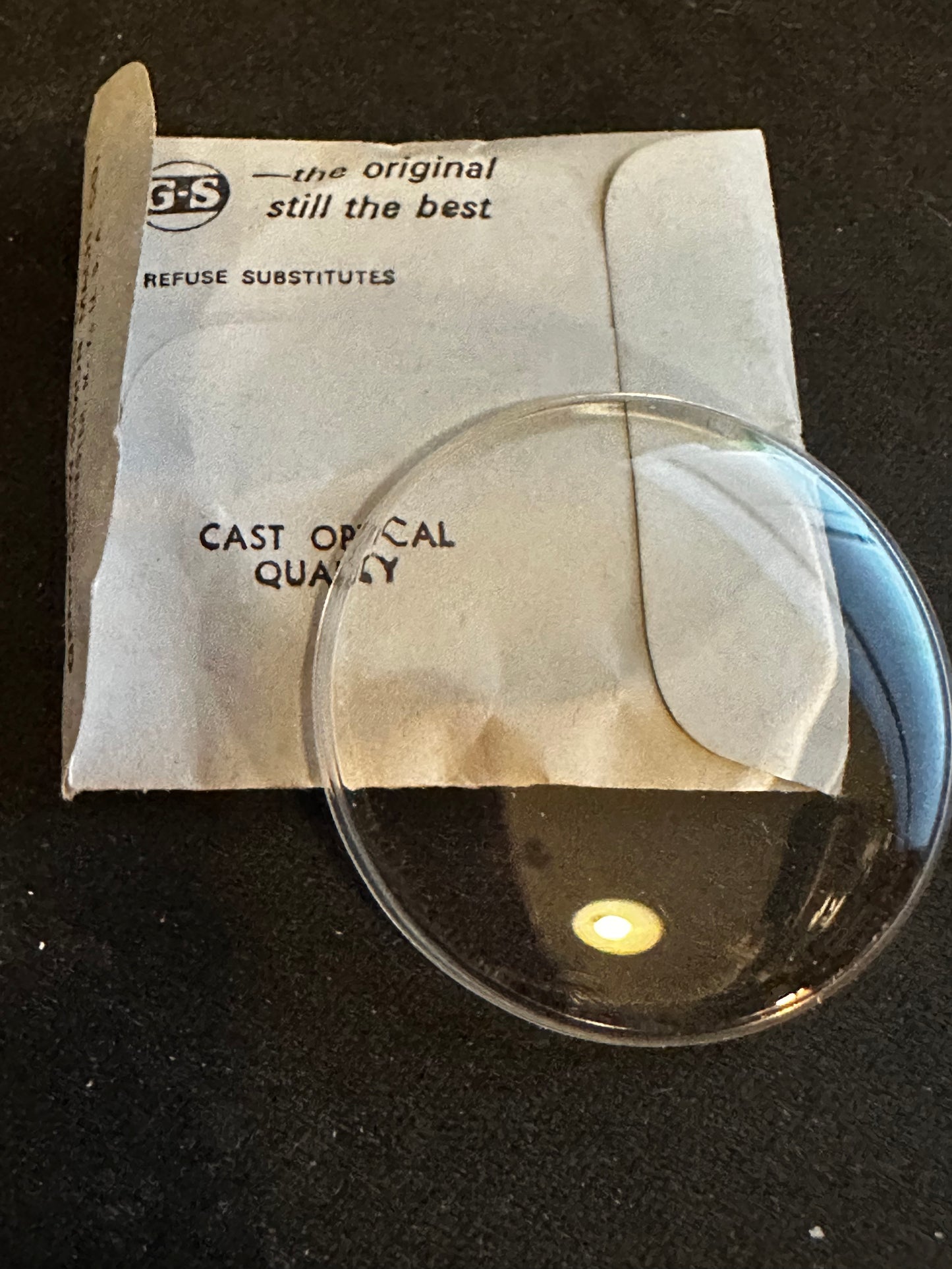 GS Flexo Round HI-DOME Crystal PHD 38 - 36.8 mm - New