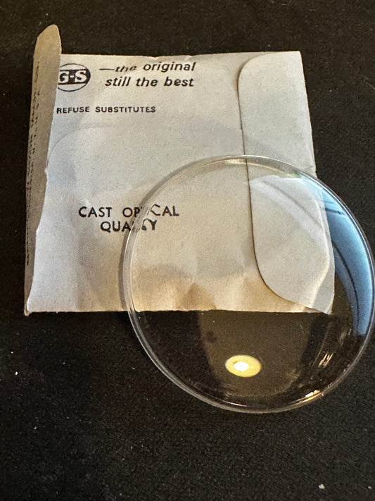 GS Flexo Round HI-DOME Crystal PHD 38 - 36.8 mm - New