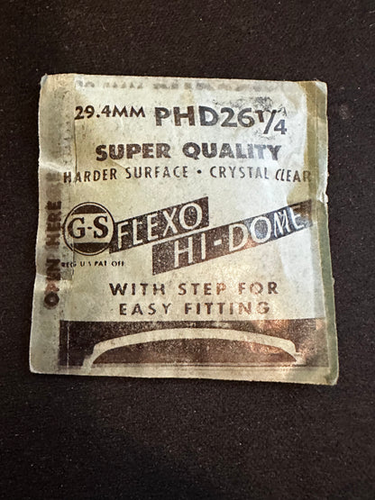 GS Flexo Round HI-DOME Crystal PHD 26¼ - 29.4 mm - New