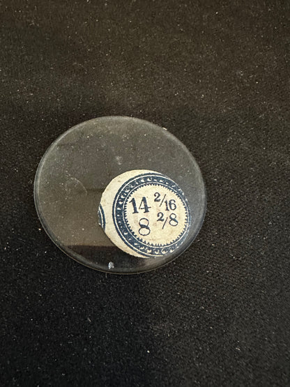 Vintage Glass Watch Crystal 14-2/16 (~31.9mm) - NOS