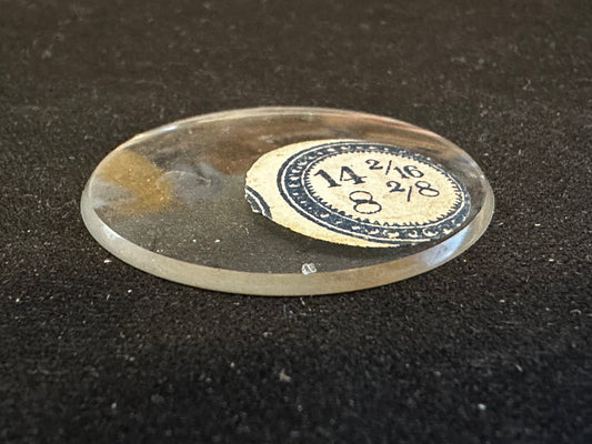 Vintage Glass Watch Crystal 14-2/16 (~31.9mm) - NOS