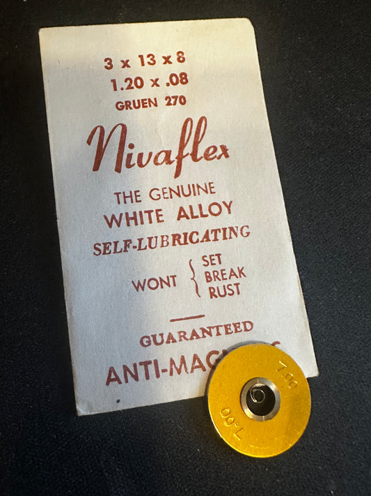 Nivaflex Unbreakable Mainspring for Gruen 270 - Alloy