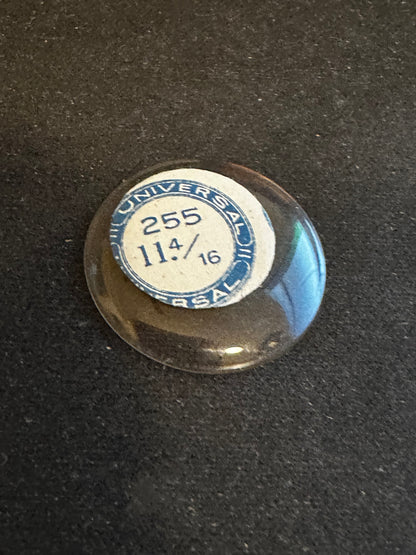 Universal Vintage Small Glass Watch Crystal 11-4/16 (~25.5mm) - NOS