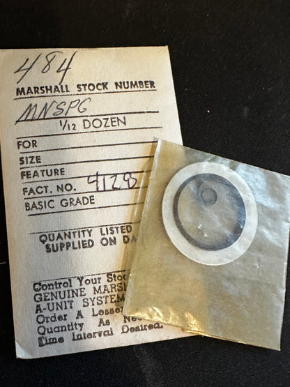 Marco Mainspring #484 for Hamilton 12/0s Model 401 No. 4128 - Steel