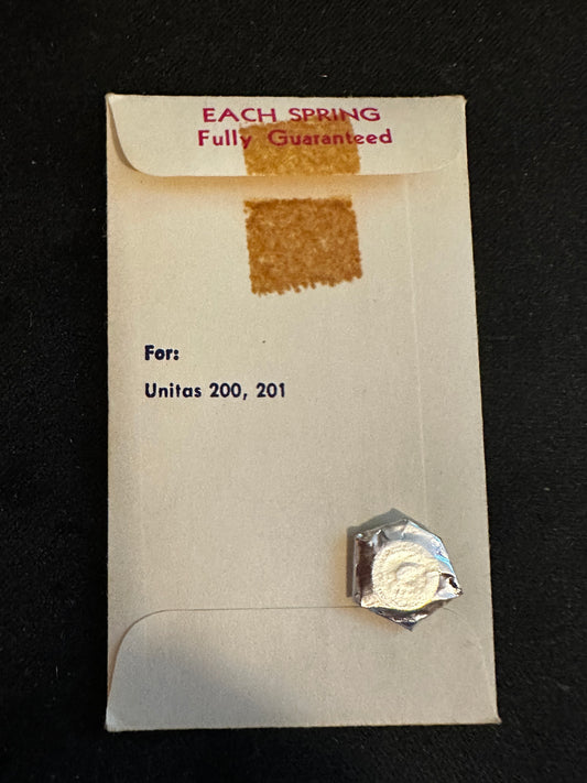 R.U.N Eternipower Mainspring A622E for Unitas caliber 200, 201 - Alloy
