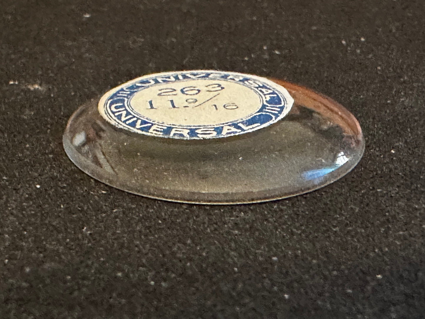 Universal Vintage Small Glass Watch Crystal 11-9/16 (~26.3mm) - NOS