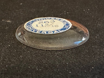Universal Vintage Small Glass Watch Crystal 11-9/16 (~26.3mm) - NOS