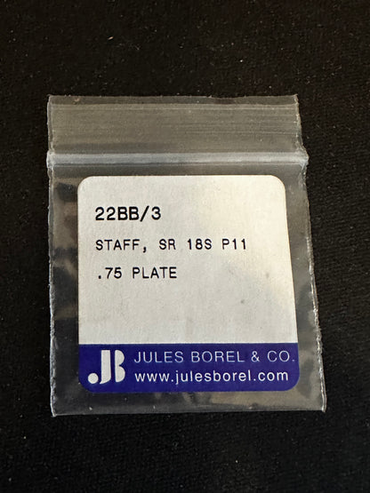 Borel Material Balance Staff for Elgin 18s SR, P11, No. 857 - New