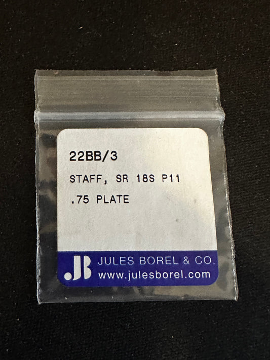 Borel Material Balance Staff for Elgin 18s SR, P11, No. 857 - New