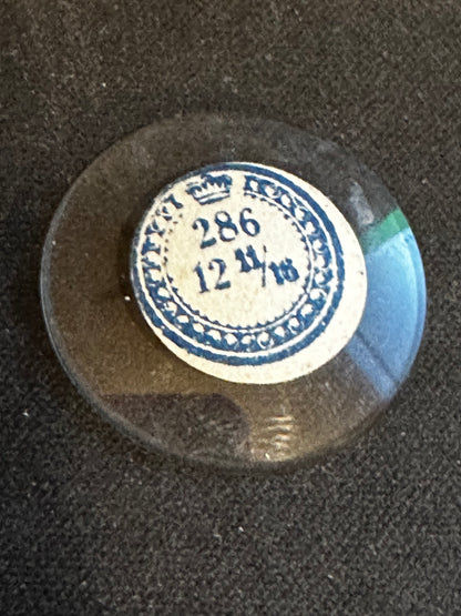 Crown Vintage Small Glass Watch Crystal 12-11/16 (~28.6mm) - NOS