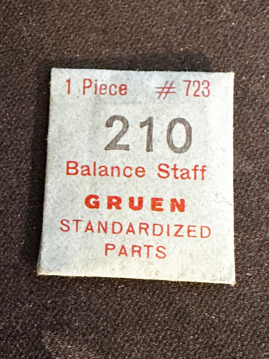 Gruen Factory Balance Staff for caliber 210 - New