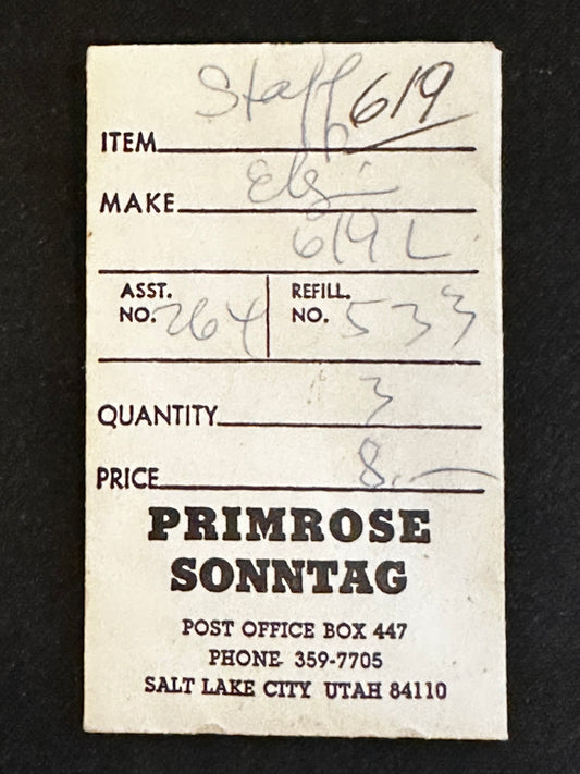Three Elgin Factory Balance Staff for 21/0s Grade 533, 535 - #5388