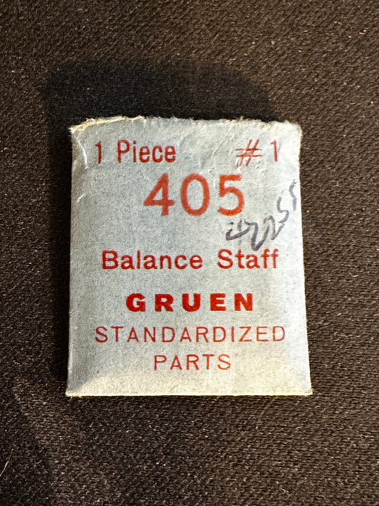 Gruen Factory Balance Staff for caliber 405 - New