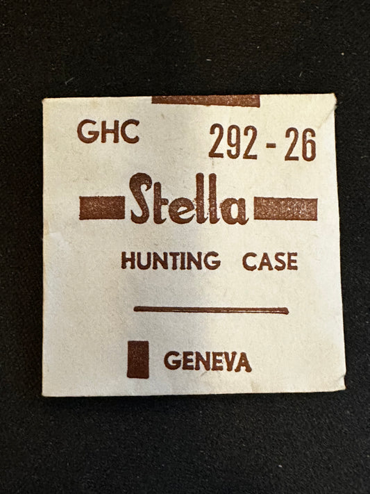 Stella GHC Hunting Case Crystal 29.2mm (size 26) - New