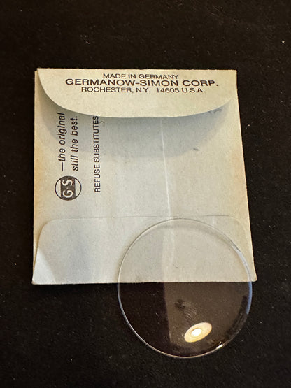 GS HC 30½ Hunting Case Pocket Watch Crystal 32.0mm - New